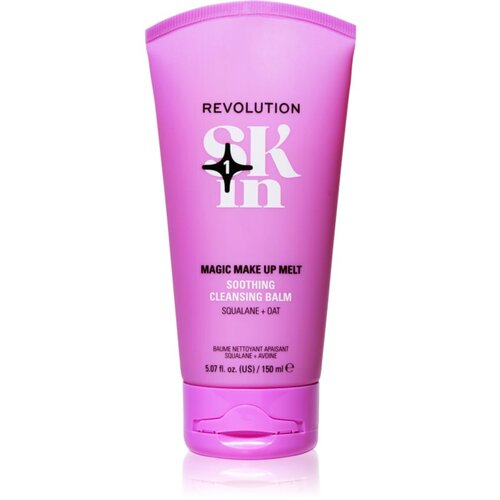 Revolution Go Gentle Magic Make Up Melt globinsko čistilni balzam s pomirjajočim učinkom 150 ml Slike