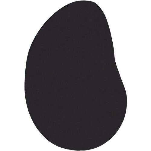  Tepih Crn 100x200 cm Poliester Protiv Klizanja Slike