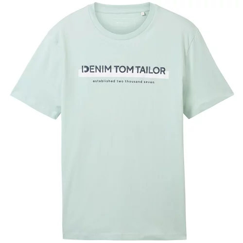 Tom Tailor Majica meta / črna / bela