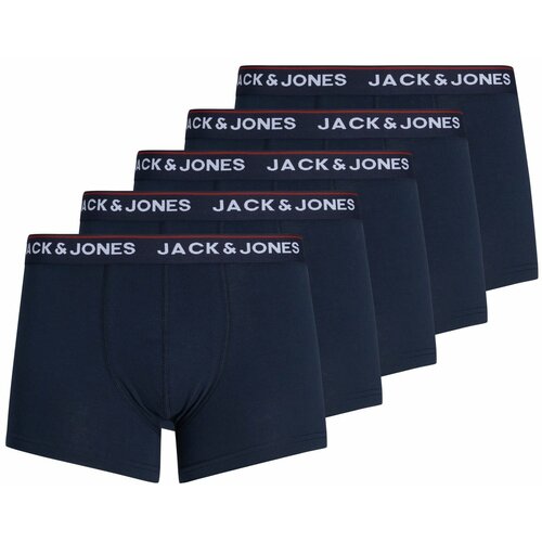 Jack & Jones muške bokserice JACANTHONY TRUNKS NOOS 3/1 teget Slike