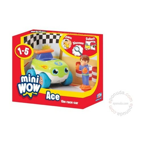 Wow Toys igračka Wow mini Ace the Race car, 6211059 Slike