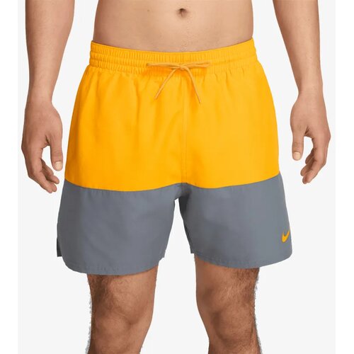Nike Mu&scaron;ki &scaron;orc za kupanje 5 inch Volley NESSB451-704, Žuto-sivi Cene