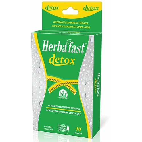 Herbafast ® detox, 10 kapsula Slike