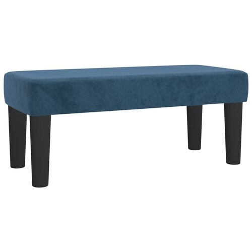 vidaXL Klop temno modra 70x30x30 cm žamet, (20954947) Cene