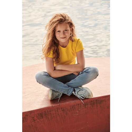 Fruit Of The Loom Valueweight Yellow T-shirt Slike