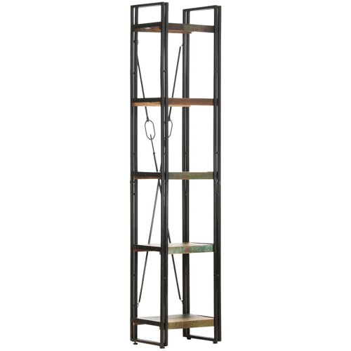 VidaXL police za knjige s 5 razina 40x30x180 cm od obnovljenog drva Slike