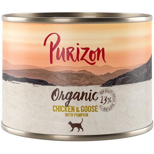  6 x 200 g / 400 g Purizon Adult po poskusni ceni - Pi&scaron;čanec in gos z bučo (6 x 200 g) Cijene