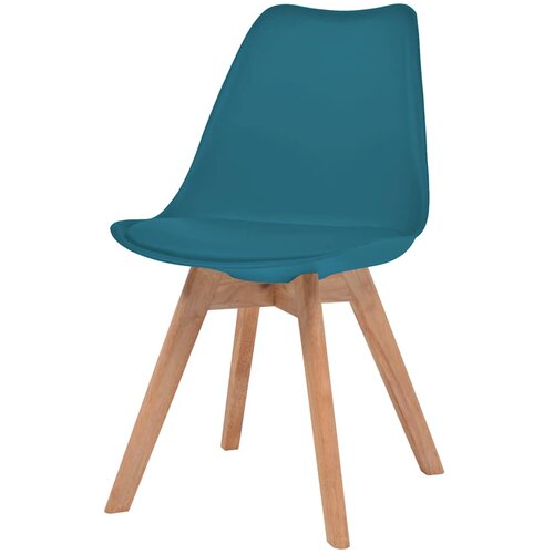 Maison Chic Jedilni stoli - Vzorci stoli 4 kosi turkizna plastika A1025, (22032713) Cene