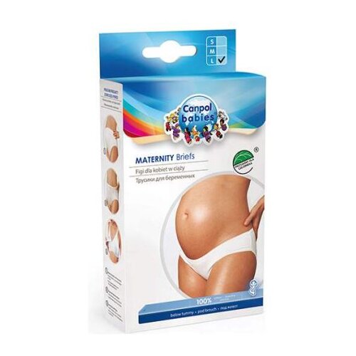 Canpol Maternity Briefs gaćice za trudnice veličina L 1 kom Slike