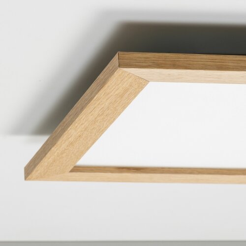  Brilagi - LED prigu&amp;scaron;iva svetiljka SLIMFRAME WOOD LED/36W/230V 49,5x49,5 cm + daljinski upravljač Slike