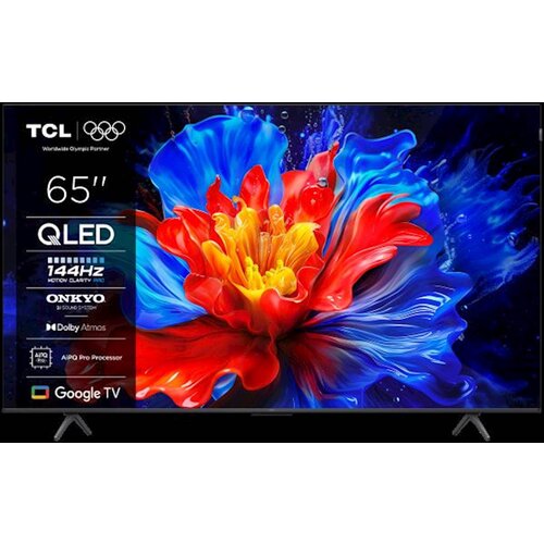 Tcl 4K QLED TV 65P81K - - 65 - Brushed metal (spredaj) - 1444 / 893 / 320 mm - 16,10 kg (s stojalom) - 24 mesecev - F - Avtera Cene