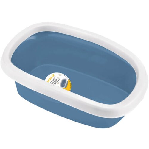 STEFANPLAST sprint 10 mačje stranišče z okvirjem, modro - 31 x 43 x 14 cm Cene