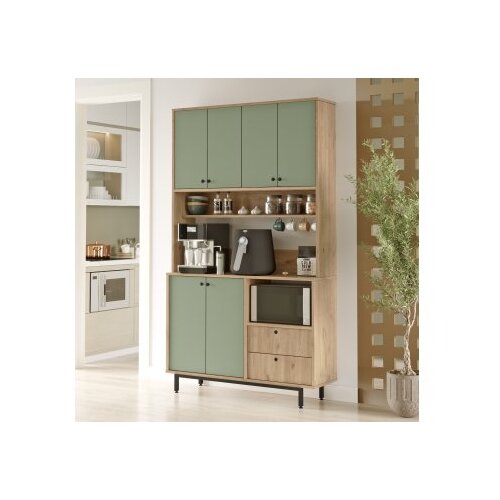 Hanah home RE7-SY oakgreen multi purpose cabinet Cene