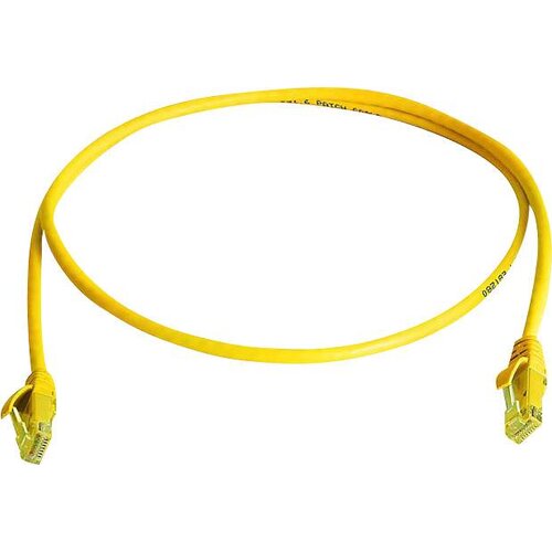 Telegärtner L00006A0335 RJ45 omrežni kabel\, Patch kabel cat 6 U/UTP 25.00 m rumena ognjevaren\, brez halogena 1 kos, (20415604) Cene