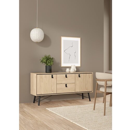 Tvilum Komoda u dekoru hrasta u prirodnoj boji 150x72x40 cm Ry &amp;ndash; Slike