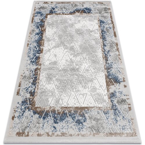 RugsX Preproge Preproga AKRIL VALS 1738 Okvir, romi siva 80x100 cm Siva Cene