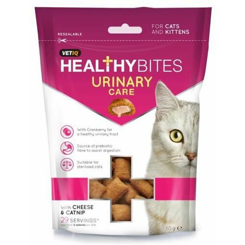 Healthy Mark+Chappell Bites Urinary za mačke i mačiće 65 g Slike