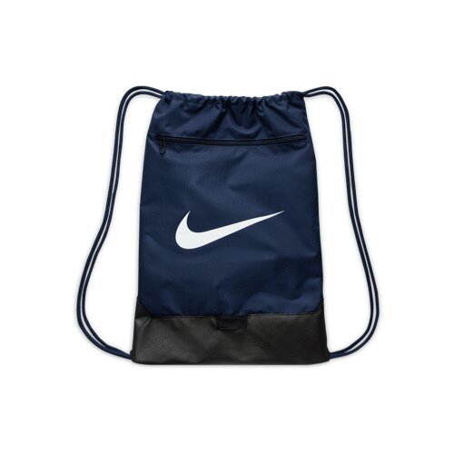 Nike Brasilia 9.5 Gymsack, Midnight Navy/Black/White, (21587068) Cene