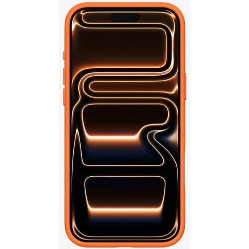Spigen silikonska futrola s MagSafeom za Apple iPhone 17 Pro Cosmic Orange ACS11379 Slike