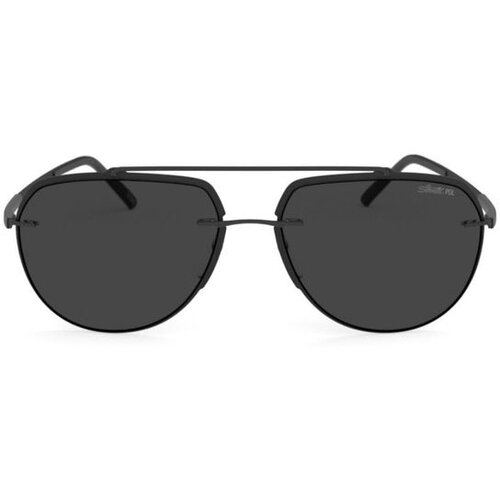  Unisex Sunčane naočale Silhouette Ring 8719 59/17 Black Cene