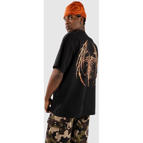 Vitriol Corrosive Boxy T-shirt limo black Cene