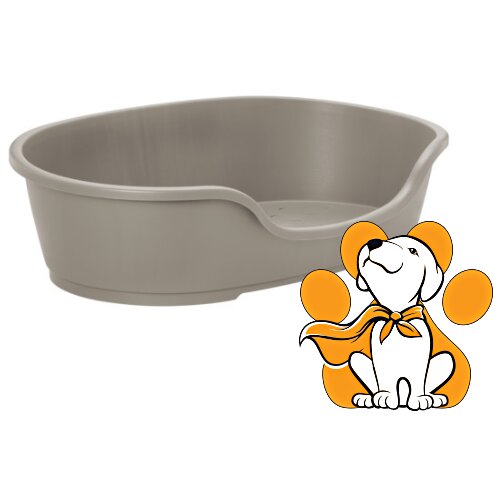 Moderna domus Jumbo Warm Gray 90cm, Ležaljka Za Pse i Mačke, Siva Cene