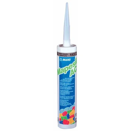 MAPEI masa za brtvljenje mapesil ac 120 (boja: crna, 310 ml)