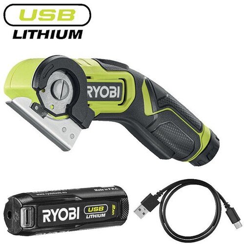 Ryobi kompaktni aku alat za sečenje/ usb lithium 4V (2/0 ah) RCT4-120G Slike