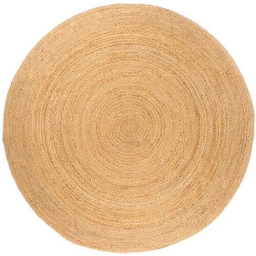 VidaXL preproga iz pletene jute 210 cm okrogla Slike