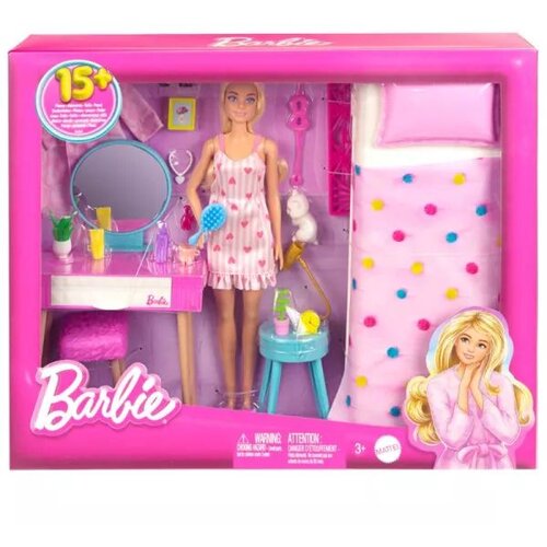 Barbie film: igralni set - spalnica Slike
