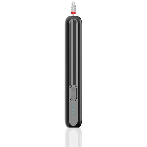 INF Prenosni električni pilnik za nohte 15000RPM z 6 nastavki in USB polnjenjem Black, (5000283229) Cene