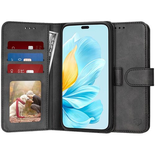 Techsuit Diary Book preklopna maska za Honor 200 Lite &ndash; crna Cijene