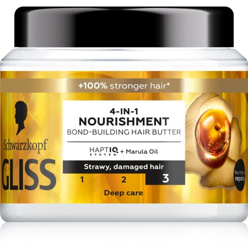 Schwarzkopf Gliss Oil Nutritive intenzivna hranilna maska za poškodovane lase 400 ml Cene