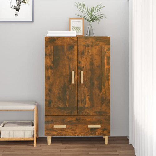 vidaXL Komoda boja dimljenog hrasta 70 x 31 x 115 cm konstruirano drvo Cene