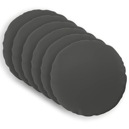  Presvlaka za jastuk 6 pcs HEERLEN Antracit Ø 50 cm Poliester Cene