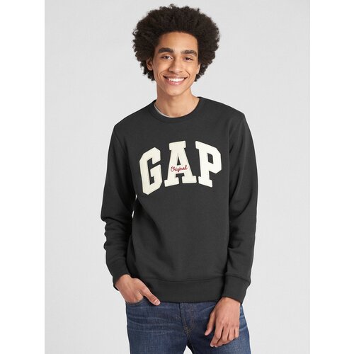 GAP Black Men's Sweatshirt Logo Cene