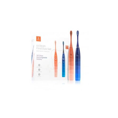 Oclean Set Find Duo rdeč in moder - 6970810552140 Cene