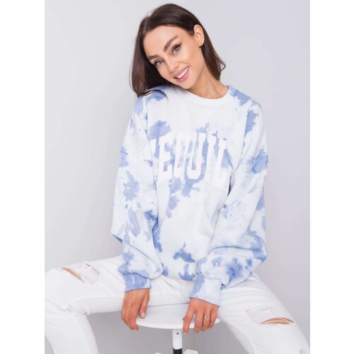 RUE PARIS Sweatshirt-DS-BL-1118.60-white-blue Cene