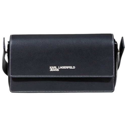 Karl Lagerfeld KLJ METAL LOGO TOP HANDLE CB A3W30010 Crna Slike