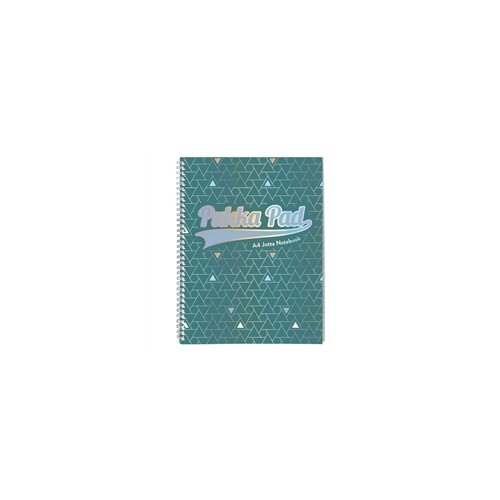 Pukka Pads Bilježnica Pukka Pad Glee A4 s spiralom, 100 listova, crte, zelena Cene
