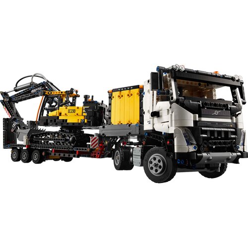 Lego 42175 Tovornjak Volvo FMX in električni bager EC230 Cene