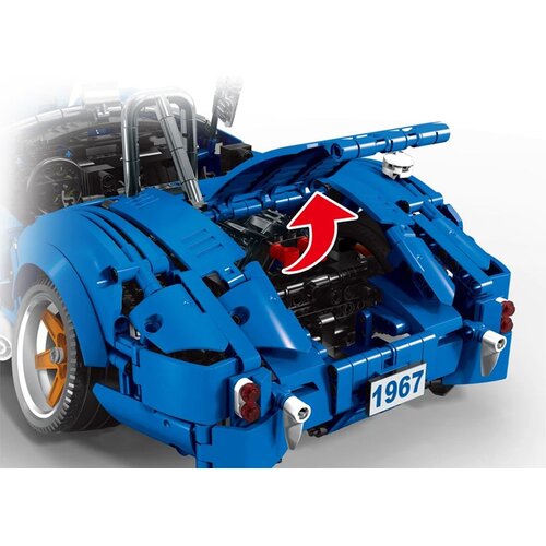  Tehnički blokovi, 1816 komada, sportski auto Cobra-427 Slike