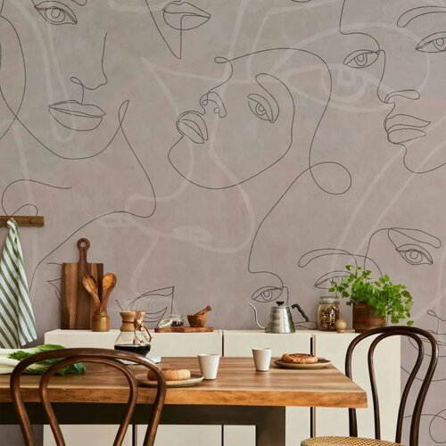  Foto tapeta - Thousands of Faces 200x140 Cijene