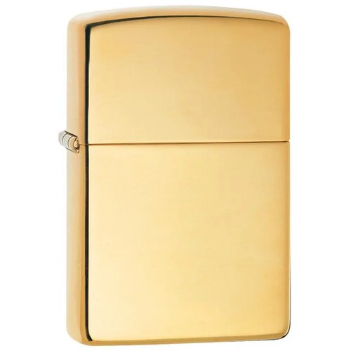 Zippo 254B upaljač -hi polish brass wo/s Slike