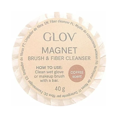 Glov MAGNET Brush & Fiber Cleanser - Coffee