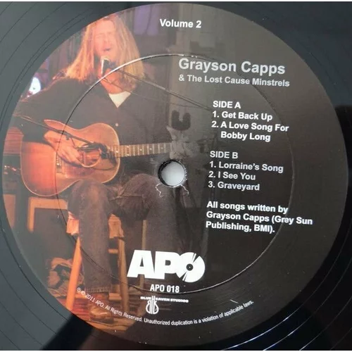 Grayson Capps - Volume 2 (LP)