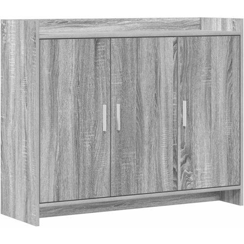 VidaXL Kreveta Siva Sonoma 98 5 x 33 x 80 cm Konstruirano drvo - Siva Sonoma Slike