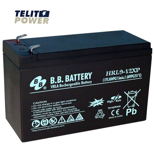 Bb BATTERY Akumulator 12V 9Ah HRL9-12XP Battery terminal T2 Slike