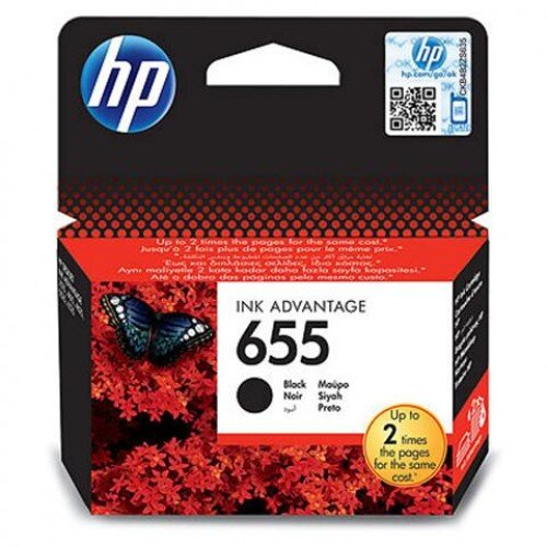 HP 655 CZ109AE črna originalna kartuša za 550 strani Cene