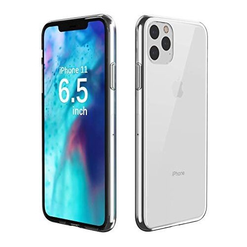 Ultra tanek silikonski ovitek za iphone 11 pro - prozoren Slike
